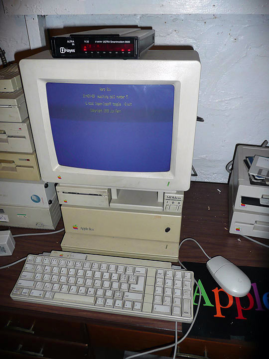 Warp Six BBS Original Computer